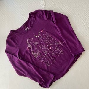 Girls SO Favorite Graphic Long Sleeve Shirt SZ 10/12